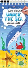 Wipe Clean Activities: Under the Sea: With Fin-Tastic Stickers! hind ja info | Väikelaste raamatud | kaup24.ee