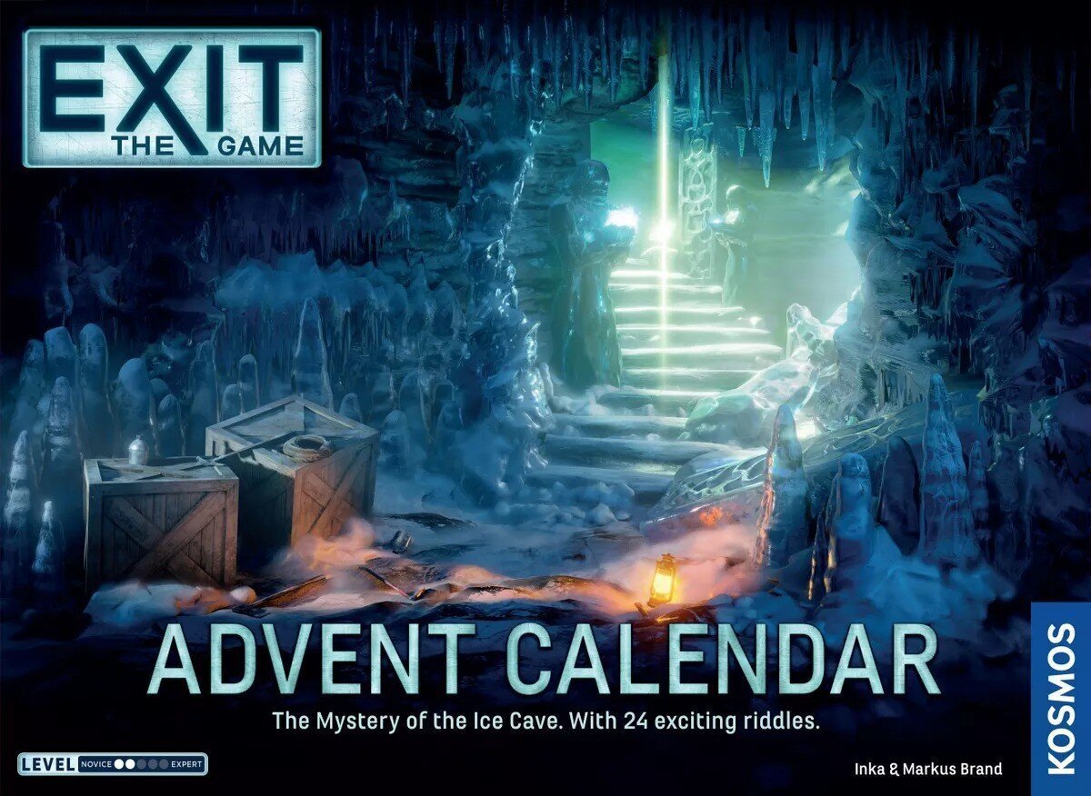 Настольная игра Exit: The Game – Advent Calendar: The Mystery of the Ice  Cave цена | kaup24.ee