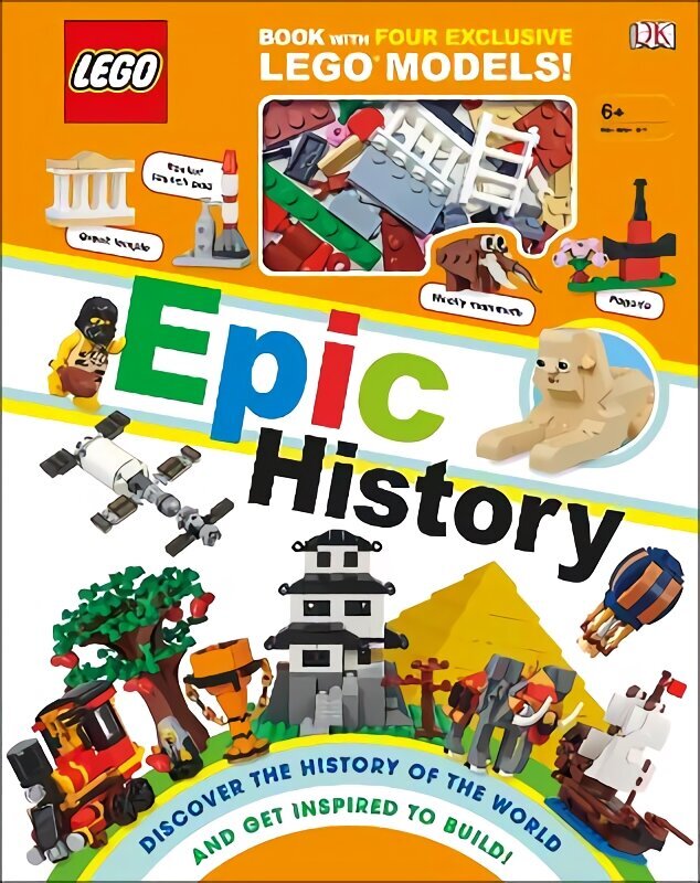 LEGO Epic History: Includes Four Exclusive LEGO Mini Models цена и информация | Noortekirjandus | kaup24.ee
