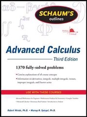 Schaum's Outline of Advanced Calculus, Third Edition 3rd edition hind ja info | Majandusalased raamatud | kaup24.ee