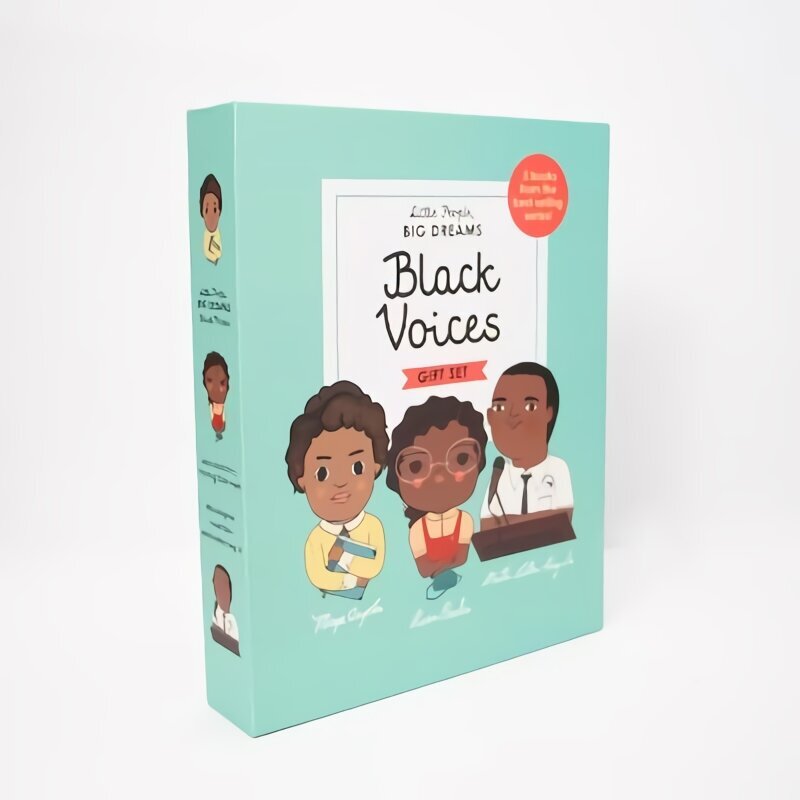 Little People, BIG DREAMS: Black Voices: 3 books from the best-selling series! Maya Angelou - Rosa Parks - Martin Luther King Jr. hind ja info | Väikelaste raamatud | kaup24.ee