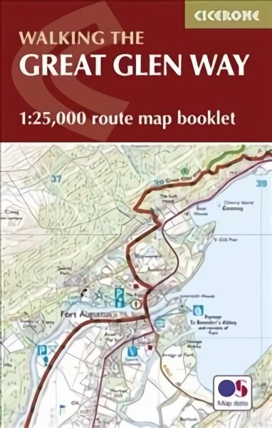 Great Glen Way Map Booklet: 1:25,000 OS Route Mapping hind ja info | Reisiraamatud, reisijuhid | kaup24.ee