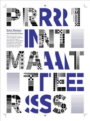 PRINT MATTERS: 20th Anniversary Edition: The Cutting Edge of Print hind ja info | Kunstiraamatud | kaup24.ee