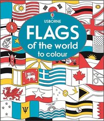 Flags of the World to Colour UK hind ja info | Väikelaste raamatud | kaup24.ee