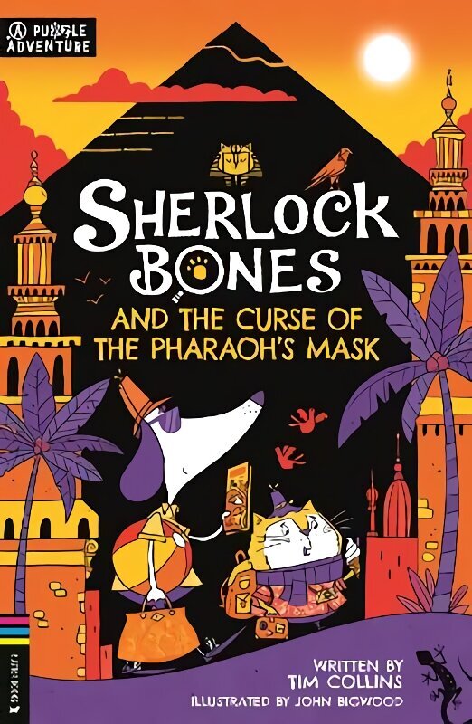 Sherlock Bones and the Curse of the Pharaoh's Mask: A Puzzle Quest hind ja info | Noortekirjandus | kaup24.ee