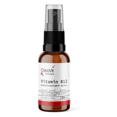 Toidulisand, OstroVit Vitamin B 12 Spray, 30 ml цена и информация | Витамины, пищевые добавки, препараты для хорошего самочувствия | kaup24.ee