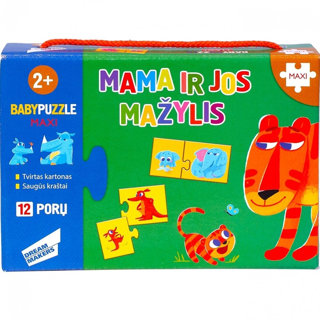 Pusle väikelastele „Ema ja tema laps“, 24-osaline hind ja info | Imikute mänguasjad | kaup24.ee