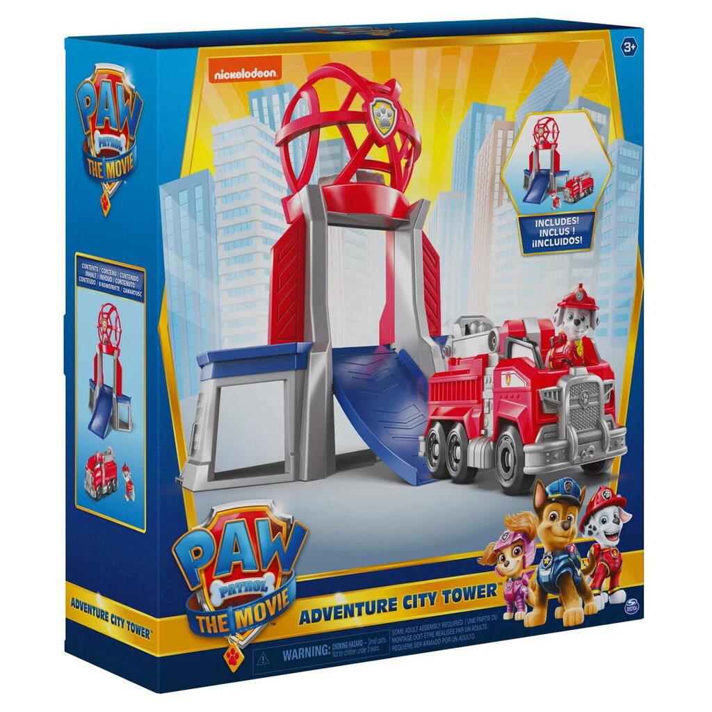 Adventure city torn The Movie koos Marshall kujukesega Paw Patrol hind ja info | Arendavad mänguasjad | kaup24.ee