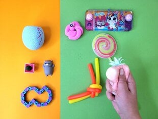 Набор игрушек для гномов 10 предметов, моделин, fidget, освещающая палочка lollipop, водная игра с кольцами цена и информация | Развивающие игрушки | kaup24.ee