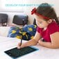 LCD värviline joonistus- ja kirjutustahvel koos pliiatsiga lastele GOAPA, sinine hind ja info | Arendavad mänguasjad | kaup24.ee