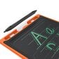 LCD värviline joonistus- ja kirjutustahvel koos pliiatsiga lastele GOAPA, oranž hind ja info | Arendavad mänguasjad | kaup24.ee