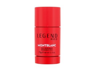 Шариковый дезодорант Mont Blanc Legend Red для мужчин, 75 мл цена и информация | Парфюмированная косметика для мужчин | kaup24.ee