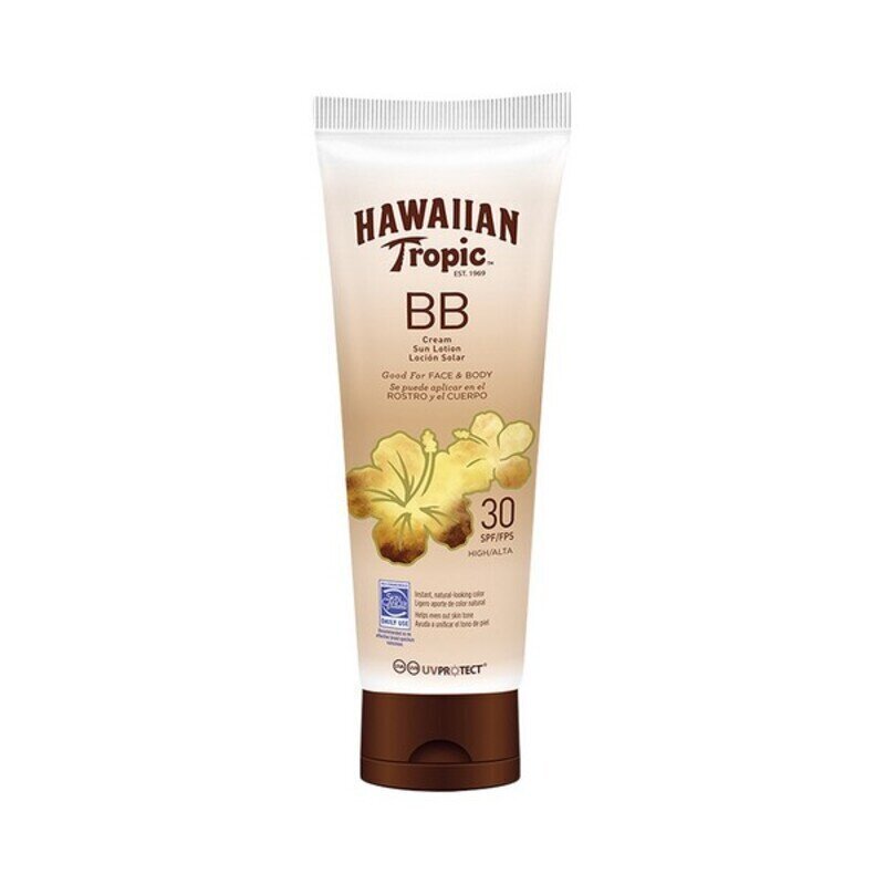 Päikeseblokeerija BB Cream Face & Body Hawaiian Tropic Spf 30 30 (150 ml) цена и информация | Päikesekreemid | kaup24.ee