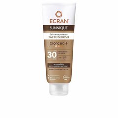 Päikesekaitsegeel Ecran Sunnique Broncea+ Kreemikas SPF 30 (250 ml) цена и информация | Кремы от загара | kaup24.ee