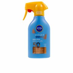 Keha Päikesekaitse Sprei Nivea Sun Protect & Moisture Spf 50 (270 ml) hind ja info | Päikesekreemid | kaup24.ee