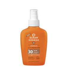 Keha Päikesekaitse Sprei Ecran Sunnique IR Päikesepiim SPF 30 (100 ml) hind ja info | Päikesekreemid | kaup24.ee