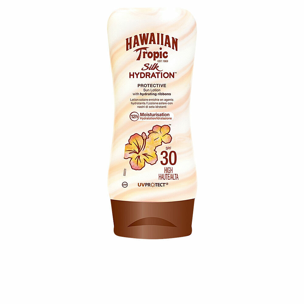 Päikeseblokeerija Silk Hidratation Hawaiian Tropic 30 (180 ml) цена и информация | Päikesekreemid | kaup24.ee