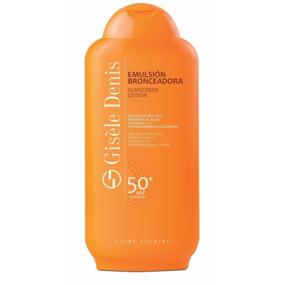 Päikeseblokeerija Emulsión Bronceadora Gisèle Denis Spf 50+ (400 ml) hind ja info | Päikesekreemid | kaup24.ee