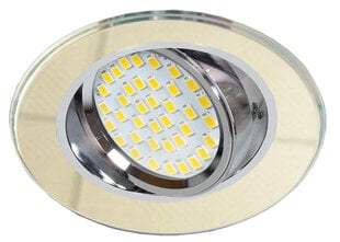 Süvistatav valgusti Candellux SSU-15, kroom/läbipaistev hind ja info | Süvistatavad ja LED valgustid | kaup24.ee