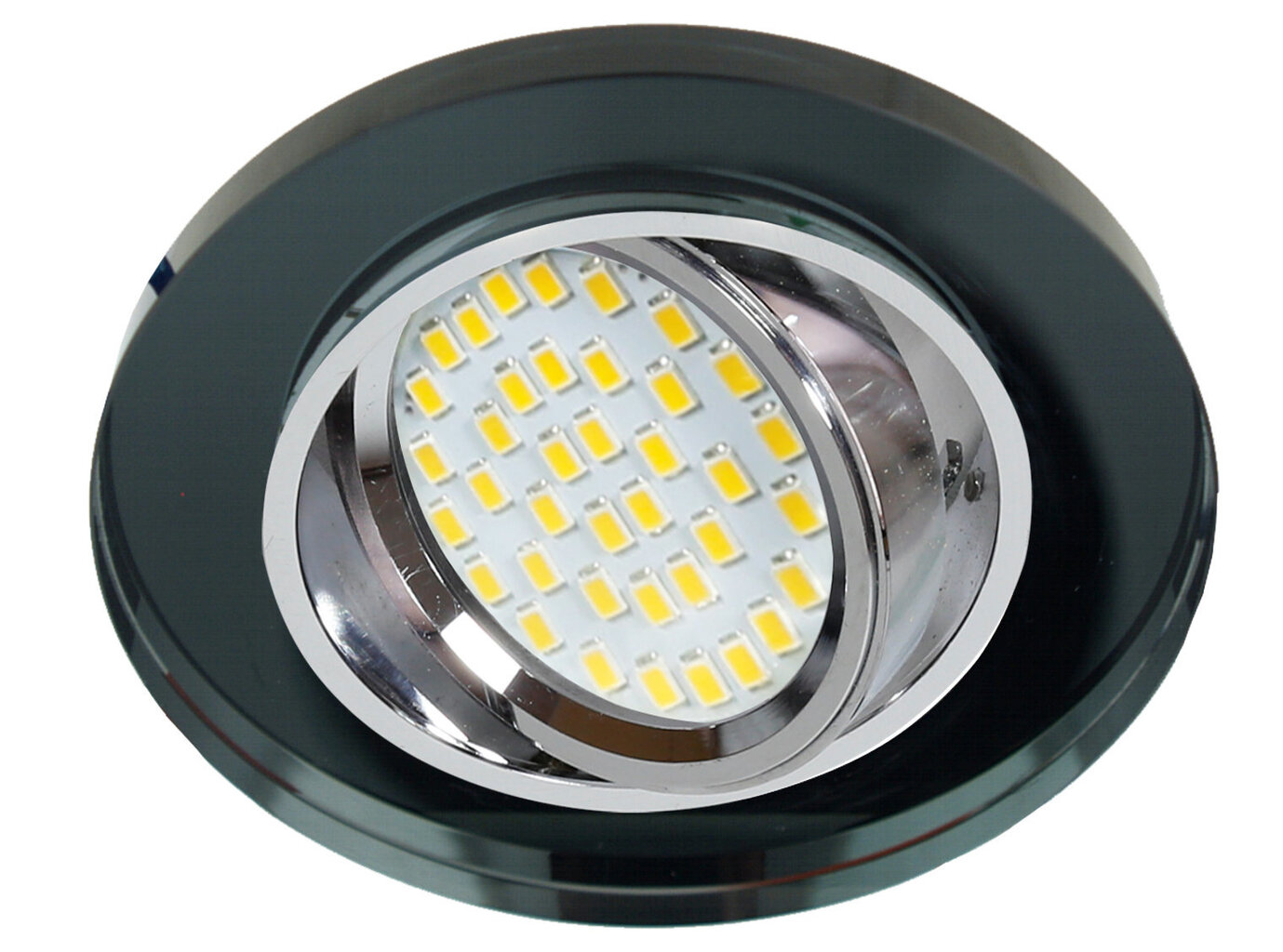 Süvistatav valgusti Candellux SSU-15, kroom/must цена и информация | Süvistatavad ja LED valgustid | kaup24.ee