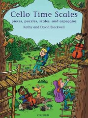 Cello Time Scales: Pieces, puzzles, scales, and arpeggios hind ja info | Kunstiraamatud | kaup24.ee