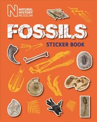 Fossils Sticker Book 11th edition цена и информация | Книги для малышей | kaup24.ee