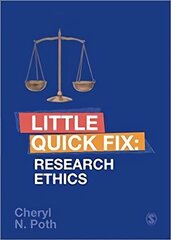 Research Ethics: Little Quick Fix hind ja info | Entsüklopeediad, teatmeteosed | kaup24.ee