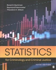 Statistics for Criminology and Criminal Justice 5th Revised edition цена и информация | Энциклопедии, справочники | kaup24.ee