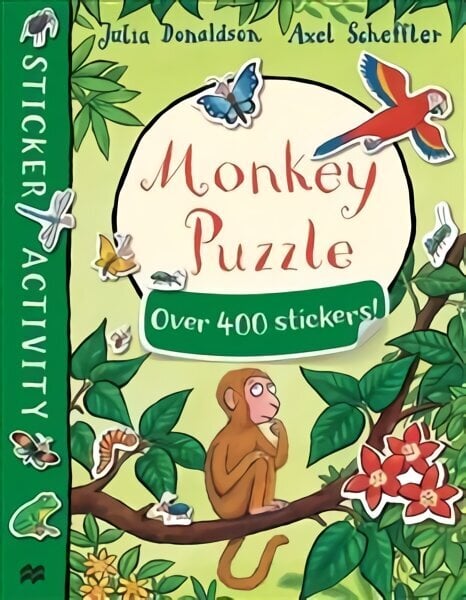 Monkey Puzzle Sticker Book Main Market Ed. hind ja info | Väikelaste raamatud | kaup24.ee