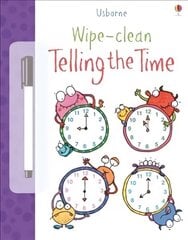 Wipe-clean Telling the Time цена и информация | Книги для малышей | kaup24.ee
