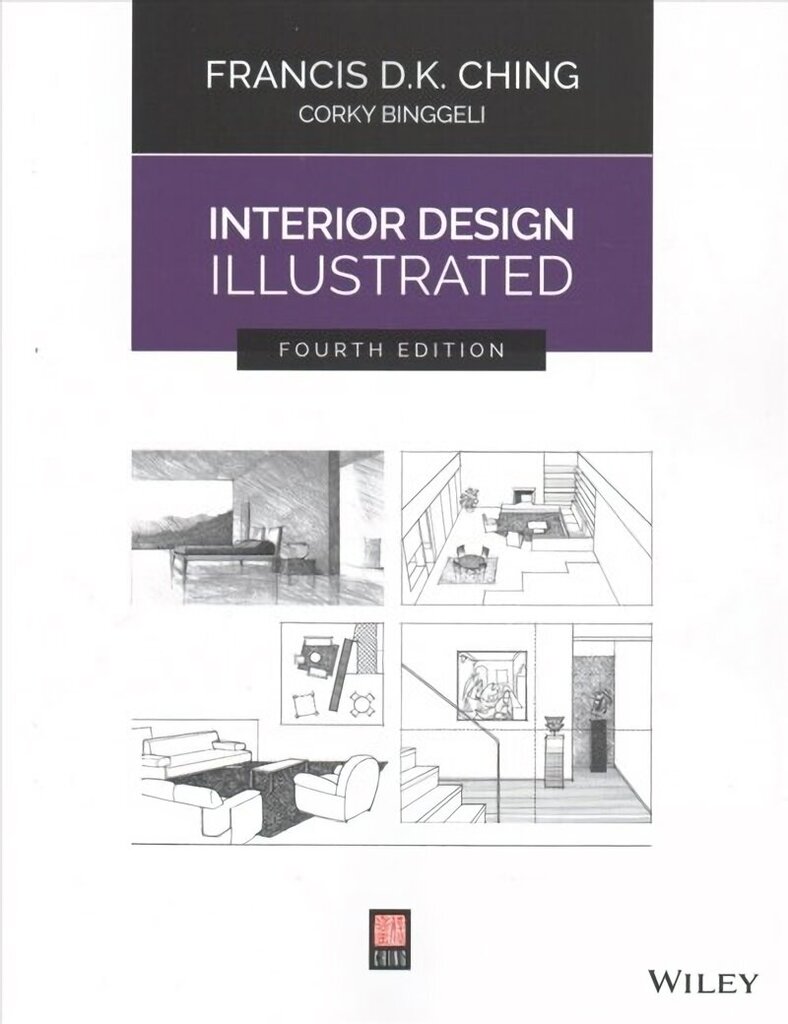Interior Design Illustrated, Fourth Edition 4th Edition цена и информация | Arhitektuuriraamatud | kaup24.ee