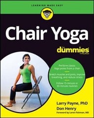 Chair Yoga For Dummies цена и информация | Самоучители | kaup24.ee