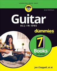 Guitar All-in-One For Dummies - Book plus Online Video and Audio Instruction, 2nd Edition: Book plus Online Video and Audio Instruction 2nd Edition hind ja info | Kunstiraamatud | kaup24.ee