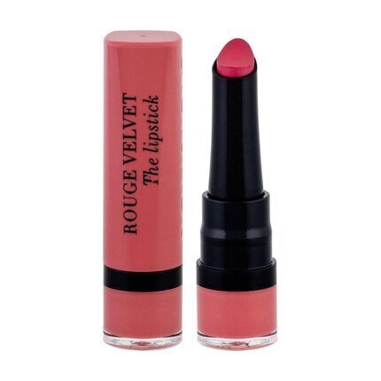 Huulepulk Bourjois Rouge Velvet 2.4 g, 02 Flaming Rose цена и информация | Huulepulgad, -läiked, -palsamid, vaseliin | kaup24.ee