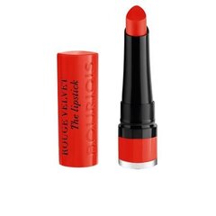 Huulepulk Bourjois Rouge Velvet 2.4 g, 07 Joli carmin’ois цена и информация | Помады, бальзамы, блеск для губ | kaup24.ee