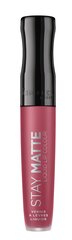 Vedel huulepulk Rimmel Stay Matte Liquid 5.5 ml, 210 Rose & Shine цена и информация | Помады, бальзамы, блеск для губ | kaup24.ee