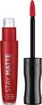 Vedel huulevärv Rimmel Stay Matte Liquid 500 Fire Starter, 5.5 ml