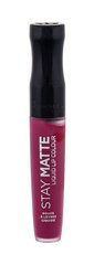 Vedel huulepulk Rimmel Stay Matte Liquid 5.5 ml, 820 Heartbeat цена и информация | Помады, бальзамы, блеск для губ | kaup24.ee