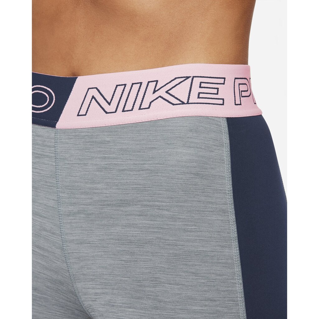 Naiste treeningpüksid Nike W NP Tight GRX TT PP1, hall цена и информация | Naiste spordiriided | kaup24.ee