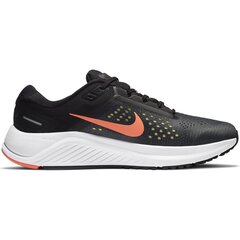 Meeste jooksujalatsid Nike Air Zoom Structure 23, must/oranž hind ja info | Spordi- ja vabaajajalatsid meestele | kaup24.ee