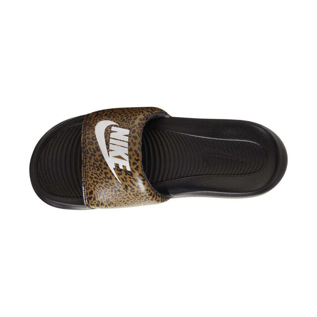 Naiste plätud Nike Womens Victori One Slide Print. must/leopard цена и информация | Naiste plätud ja sussid | kaup24.ee