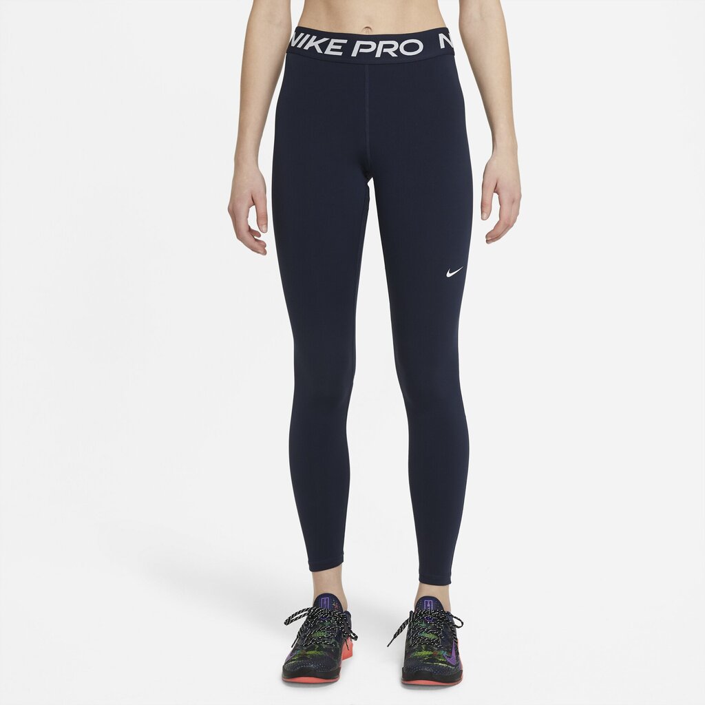 Naiste treeningpüksid Nike W NP 365 Tight, tumesinine hind ja info | Naiste spordiriided | kaup24.ee