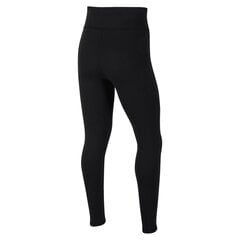 Tüdrukute treeningpüksid Nike Girls NSW Favorites GX HW Legging, must hind ja info | Tüdrukute retuusid, püksid | kaup24.ee