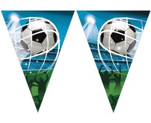 Гирлянда-вымпел 230 х 25см, "Soccer Fans" 93750 цена и информация | Праздничные декорации | kaup24.ee