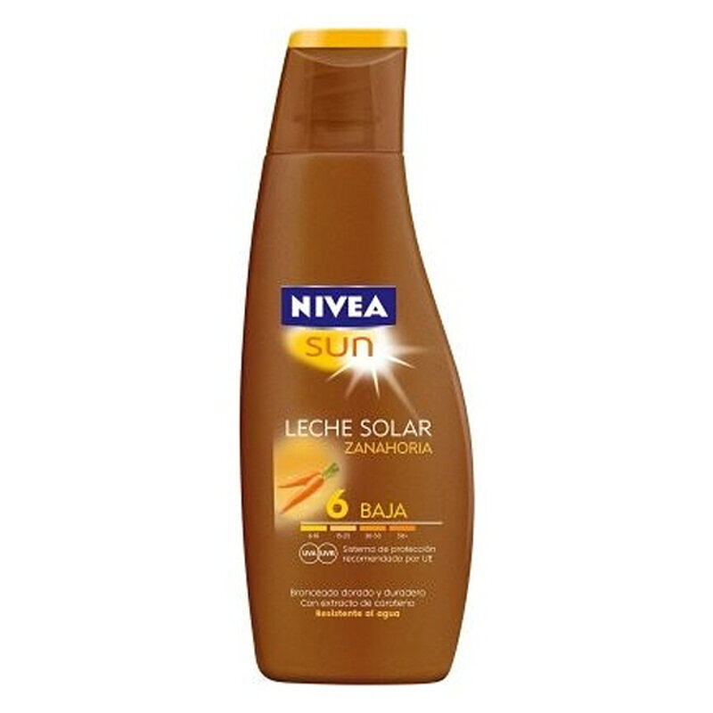 Päevituse Tugevdaja Carotene Nivea SPF 6 (200 ml) (200 ml) hind ja info | Päikesekreemid | kaup24.ee