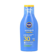 Päikesepiim Sun Protege & Hidrata Nivea 30 (100 ml) hind ja info | Päikesekreemid | kaup24.ee