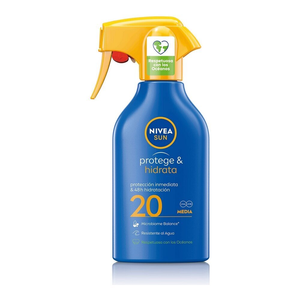 Päikesekaitse pihusti Nivea Sun Pruunistaja Spf 20 (270 ml) hind ja info | Päikesekreemid | kaup24.ee