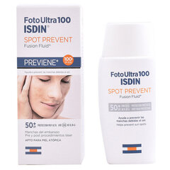 Päivituskreem näole Spot Prevent Isdin SPF 50+ (50 ml) цена и информация | Кремы от загара | kaup24.ee