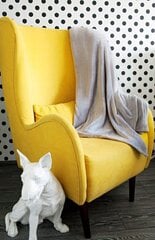 Декоративное одеяло, светло-серый цвет, 130x170 см. цена и информация | Покрывала, пледы | kaup24.ee