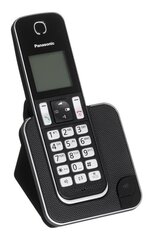 Lauatelefon Panasonic KX-TGD310PDB, must hind ja info | Lauatelefonid | kaup24.ee